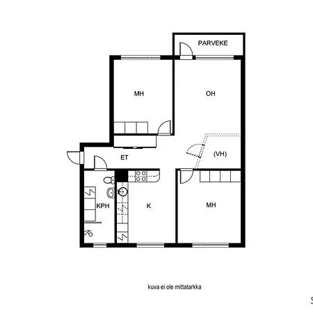 2 Bedroom Apartment, Lägenhet